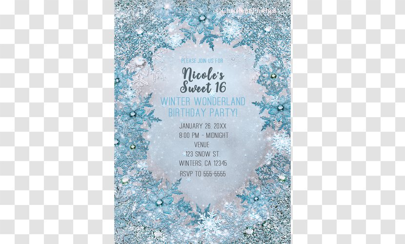 Wedding Invitation Sweet Sixteen Birthday Convite Quinceañera - Christmas Day Transparent PNG