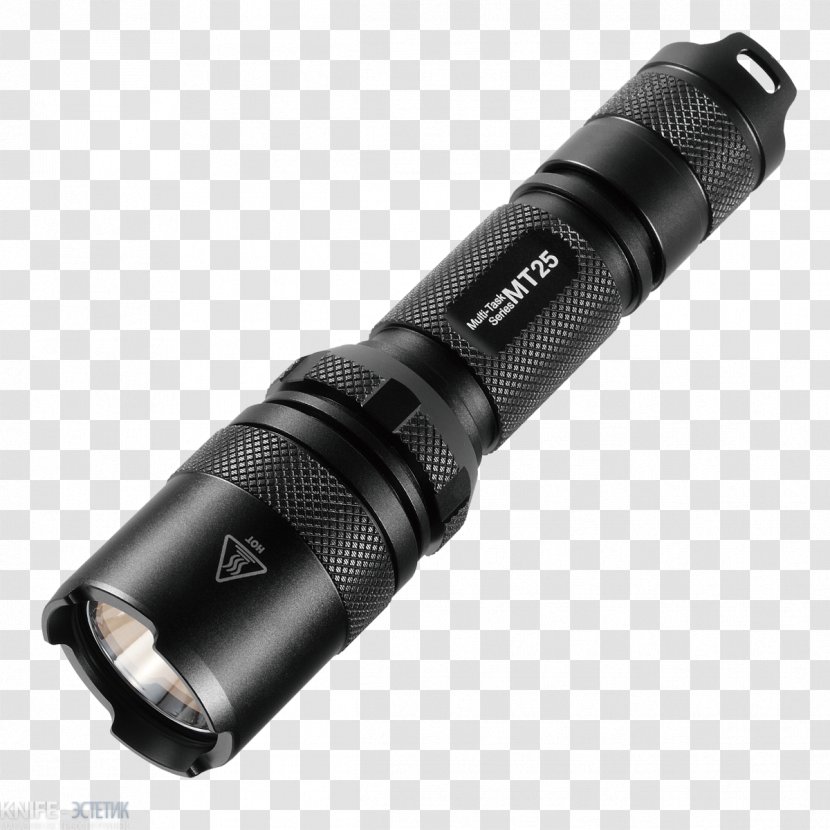 Flashlight Light-emitting Diode Lumen Tactical Light - Hardware Transparent PNG