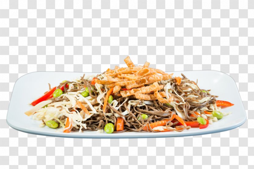 Chow Mein Yakisoba Chinese Noodles Fried Thai Cuisine - Food - Yellowfin Tuna Transparent PNG