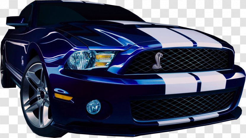 Shelby Mustang Ford Car 2010 GT500 Transparent PNG