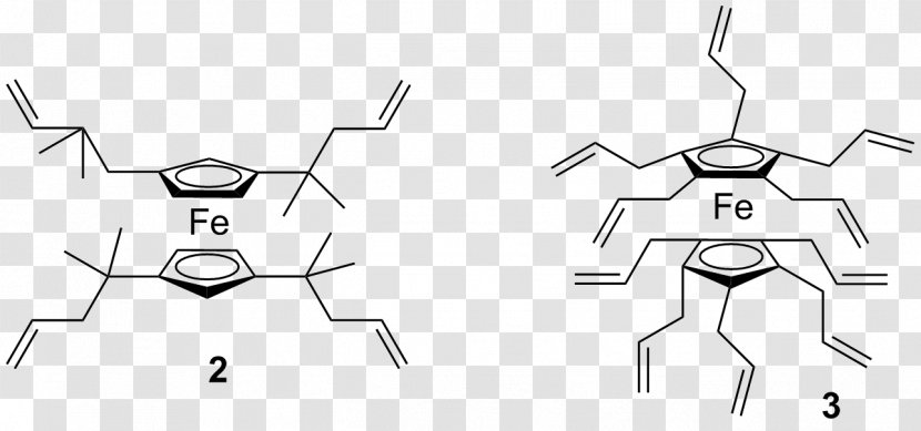 Ferrocene-containing Dendrimers Chemical Synthesis Convergent - Cartoon - Flower Transparent PNG