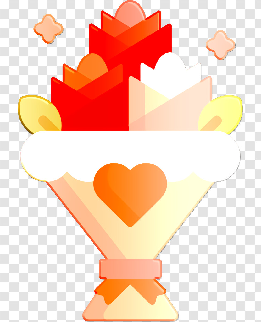 Bouquet Icon Valentines Day Icon Transparent PNG