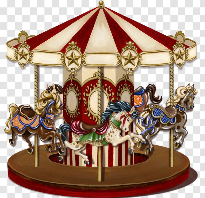 Vintage Carousel Horse Victorian Clip Art - Park Transparent PNG