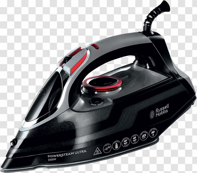 Clothes Iron Russell Hobbs Food Steamers Morphy Richards - Tefal Transparent PNG