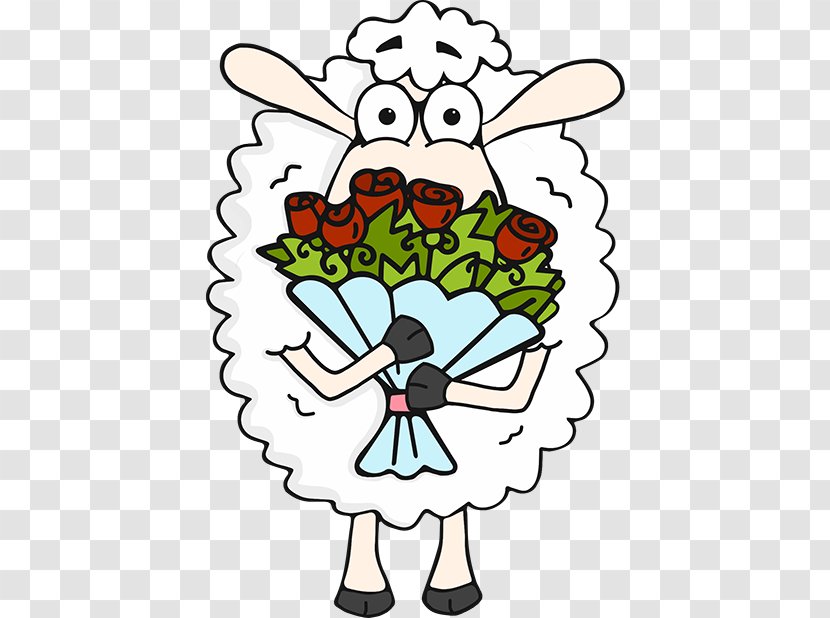 Visual Arts Human Behavior Clip Art - Cartoon - Sheep Day Transparent PNG