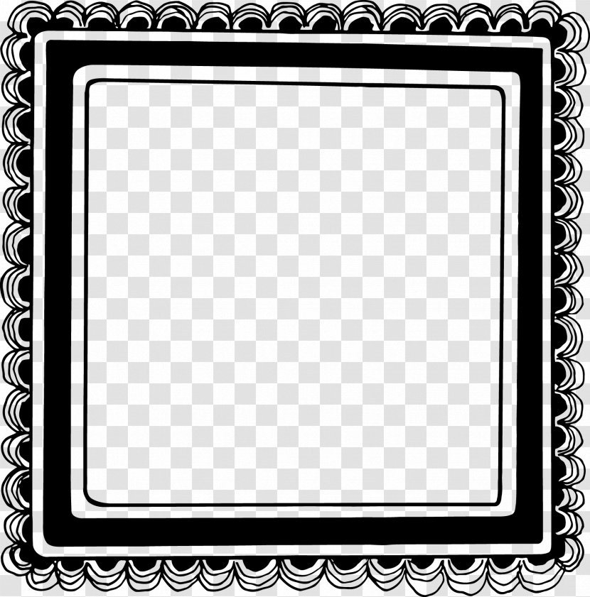 Area Rectangle Monochrome Square - Text - Ink Frame Transparent PNG