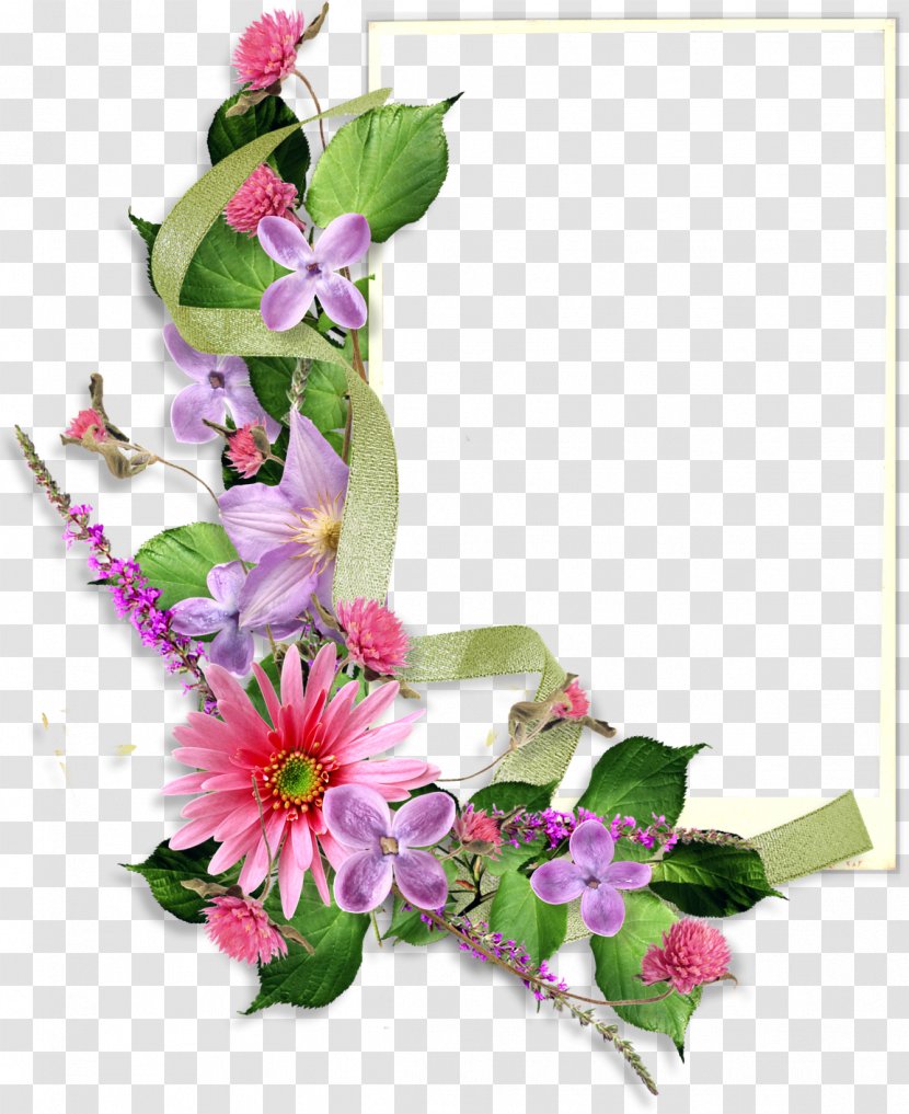 Picture Frame Clip Art - Floral Design - Decorative Pattern Transparent PNG