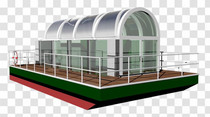 Houseboat Roof Greenhouse Comfort Deck - Egret Solar Term Transparent PNG