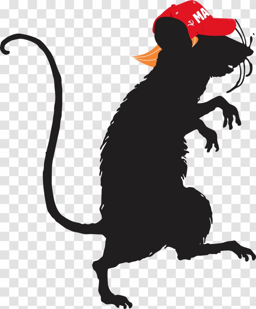 Laboratory Rat Mouse Silhouette Clip Art - Organism Transparent PNG