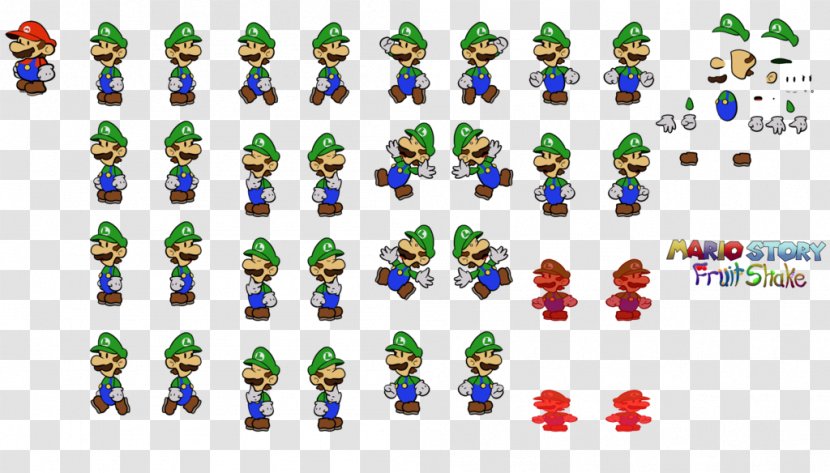 Paper Mario: Color Splash Mario & Luigi: Bowser's Inside Story Series - Miitopia - Luigi Transparent PNG