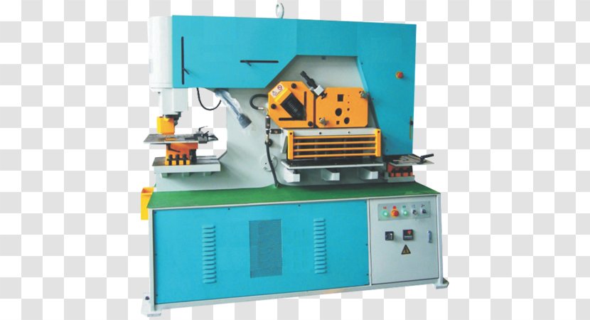 Machine Ironworker Manufacturing Shearing Hydraulics - Industry - Hydraulic Machinery Transparent PNG