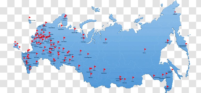 Russia World Map Stock Photography Transparent PNG