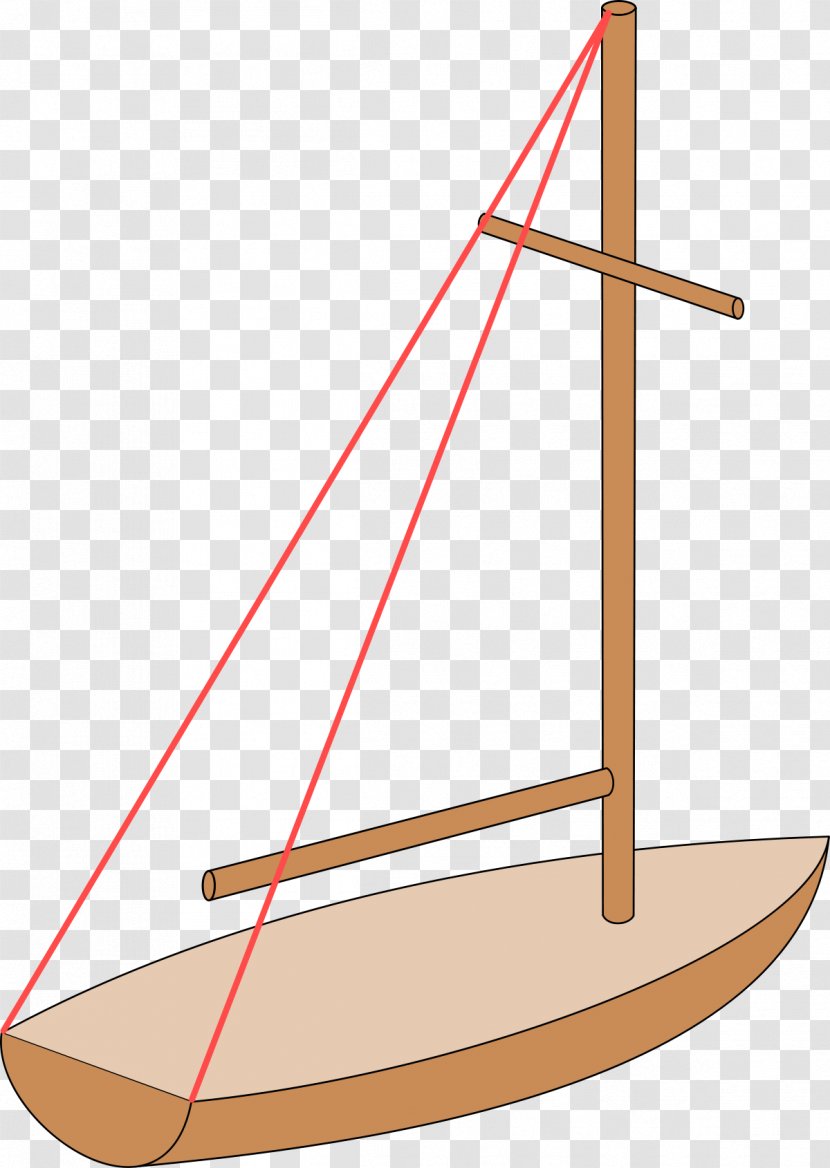Topping Lift Mast Stays Backstay Forestay - Area - Ship Transparent PNG