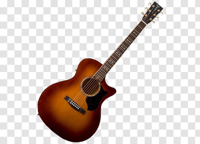 C. F. Martin & Company D-28 Dreadnought Acoustic Guitar Acoustic-electric - Silhouette Transparent PNG