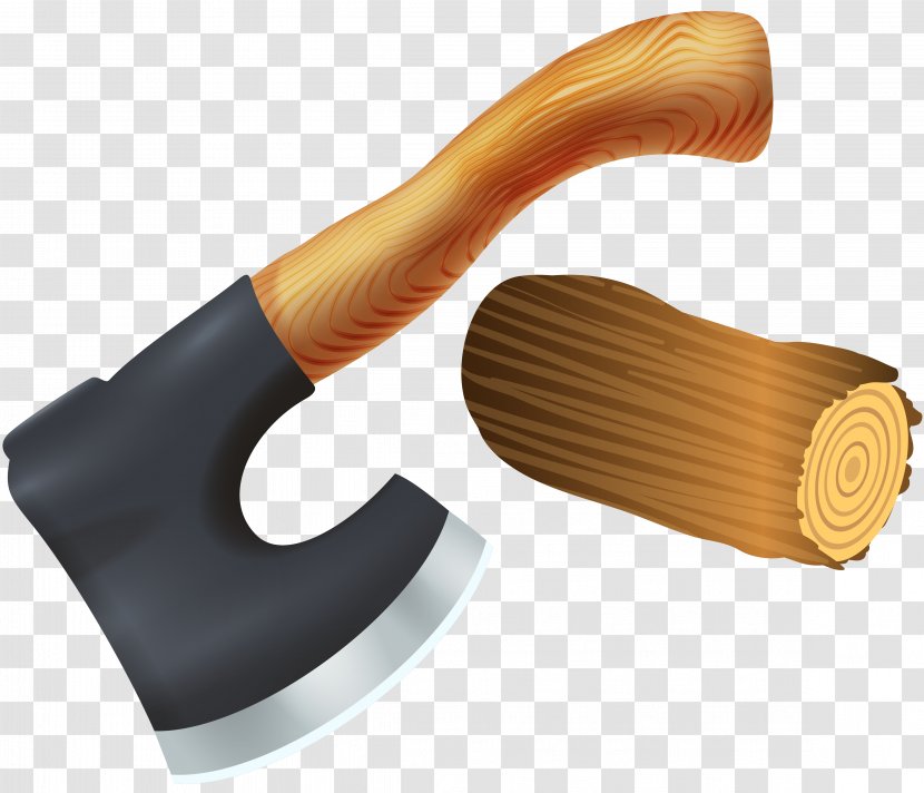 Firewood Clip Art - Lumberjack - Cartoon Ax Logging Transparent PNG