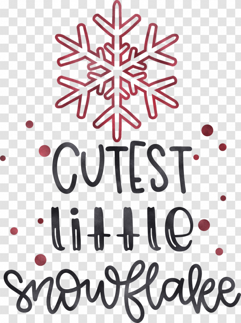 Cutest Snowflake Winter Snow Transparent PNG