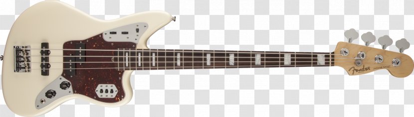 Fender Jaguar Bass Precision Telecaster Starcaster - Silhouette - Guitar Transparent PNG