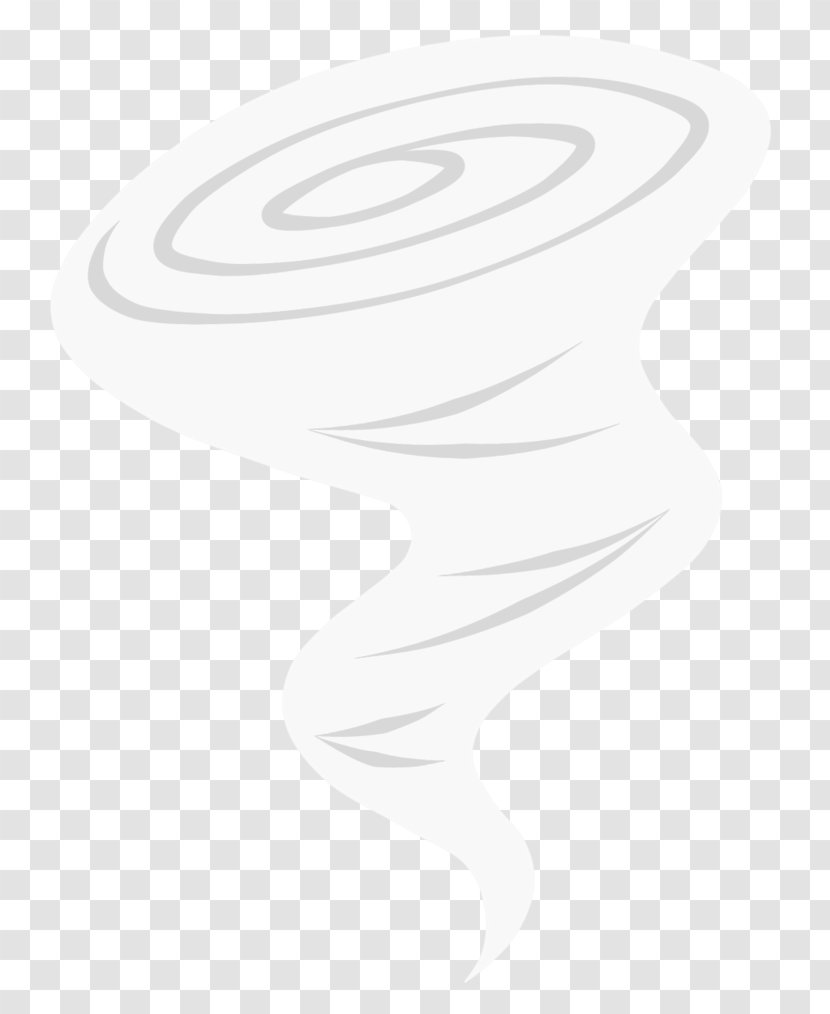White Line Angle - Black And - Hurricane Transparent PNG