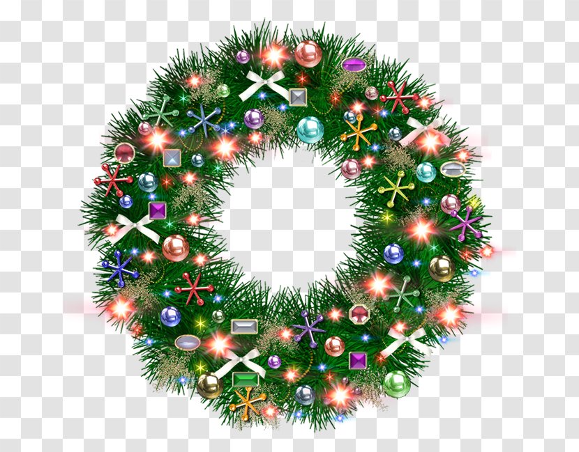 Christmas Tree Advent Wreath Ornament Day - Pine Transparent PNG