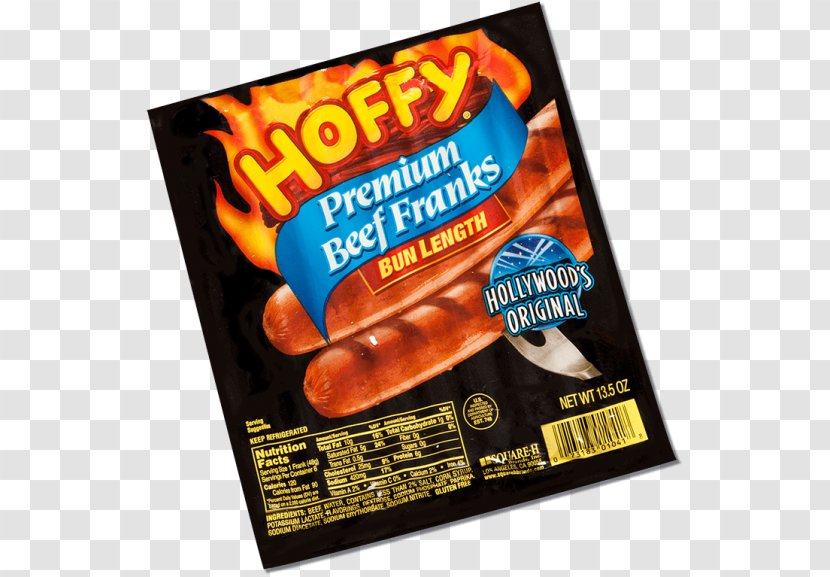 Hot Dog Bacon Beef Spice Meat - Snack - Delicious Smoked Sausage Transparent PNG