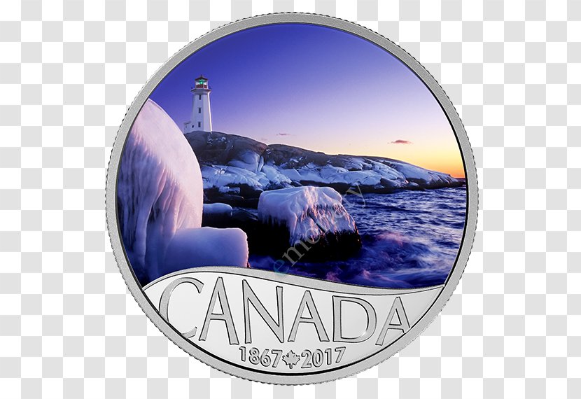 Peggys Cove 150th Anniversary Of Canada Silver Coin Transparent PNG