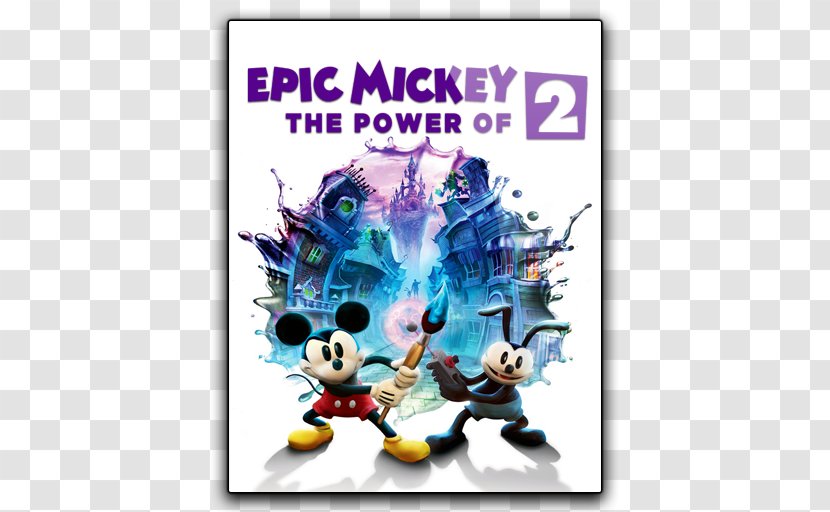 Epic Mickey 2: The Power Of Two Wii U Mouse - Video Game Transparent PNG