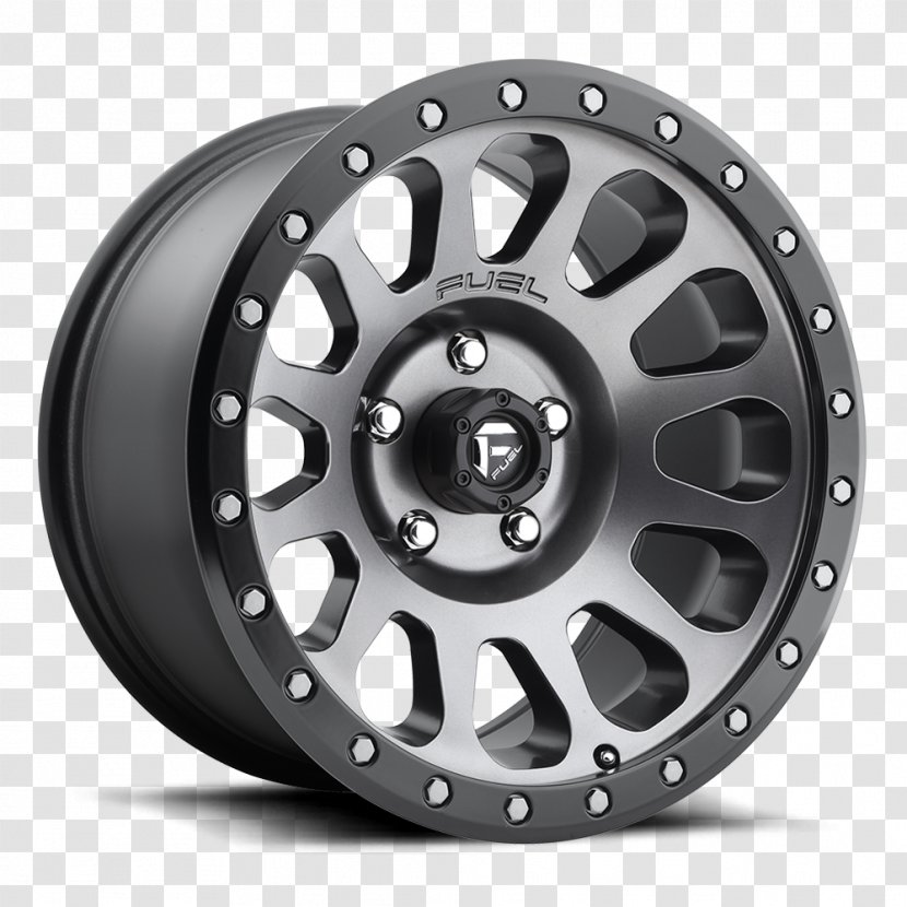 Car Custom Wheel Fuel Anthracite - Automotive Tire - Rim Transparent PNG