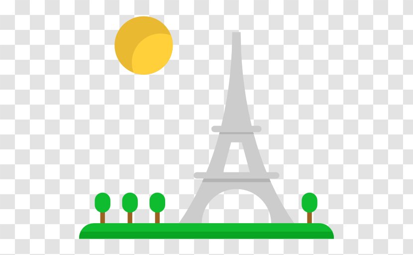 Eiffel Tower Landscape - Paris - Europe Landmark Vector Material Transparent PNG