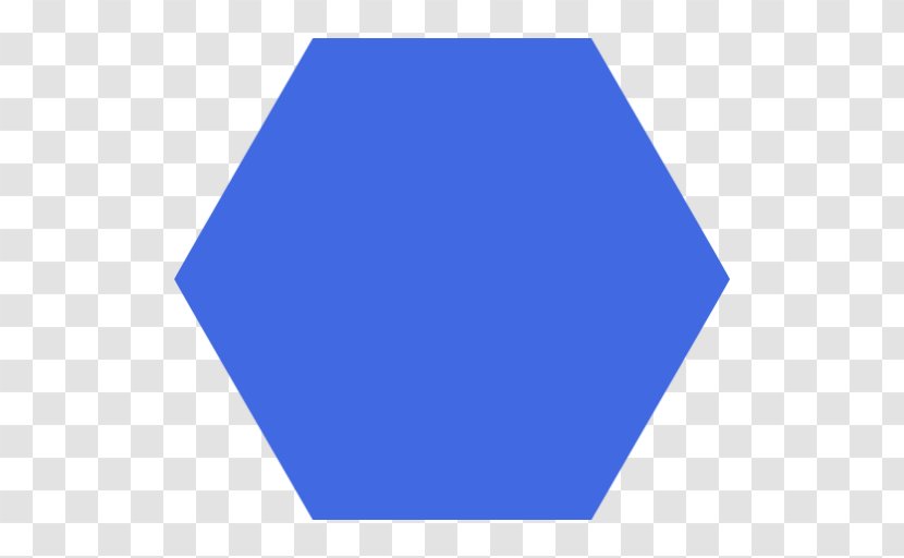 Line Angle Point Area - Azure - Hexagon Clipart Transparent PNG