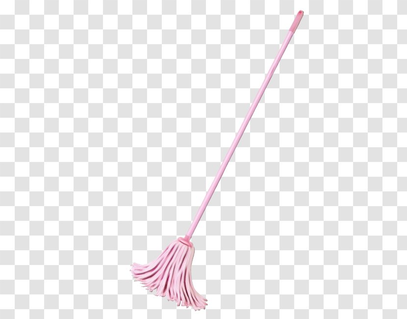 Broom Pink Household Cleaning Supply Mop Brush - Tool Transparent PNG