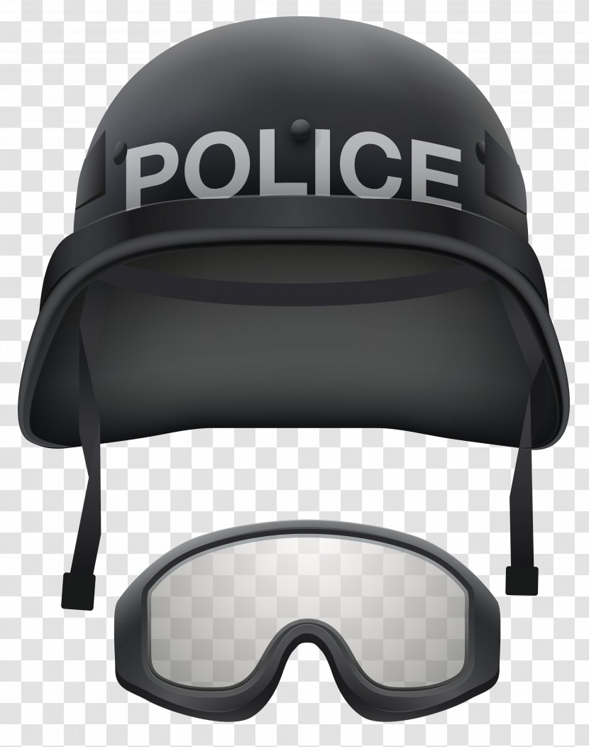 Police Officer Custodian Helmet Riot Protection Clip Art - Royaltyfree - Motorcycle Transparent PNG
