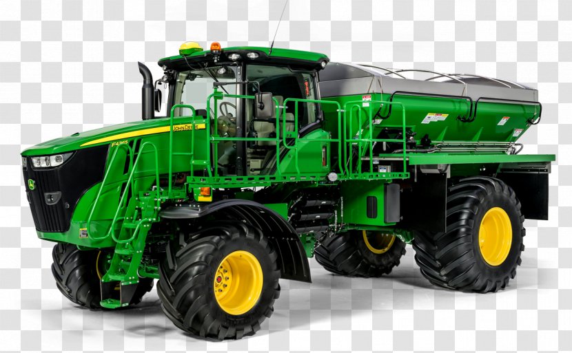 John Deere Tractor Agricultural Machinery Agriculture Heavy - Harvester - Farming Tools Transparent PNG
