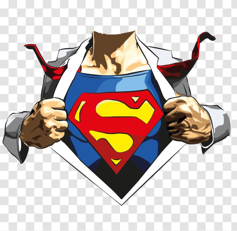 Superman West Long Branch Community Center Sticker Adhesive Clip Art - Fictional Character Transparent PNG