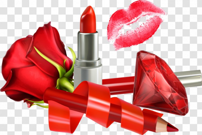 Lipstick Cosmetics Make-up Clip Art - Beauty - Lipstic Transparent PNG