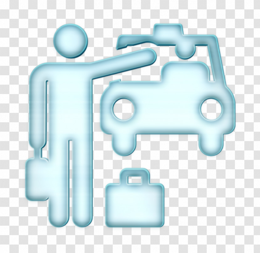 Taxi Icon Hotel Pictograms Icon Transparent PNG