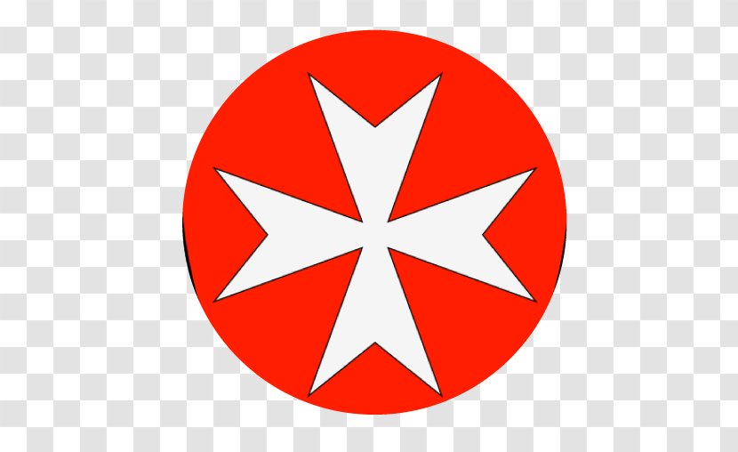 Crusades Knights Hospitaller Maltese Cross Templar - Christian - Knight Transparent PNG