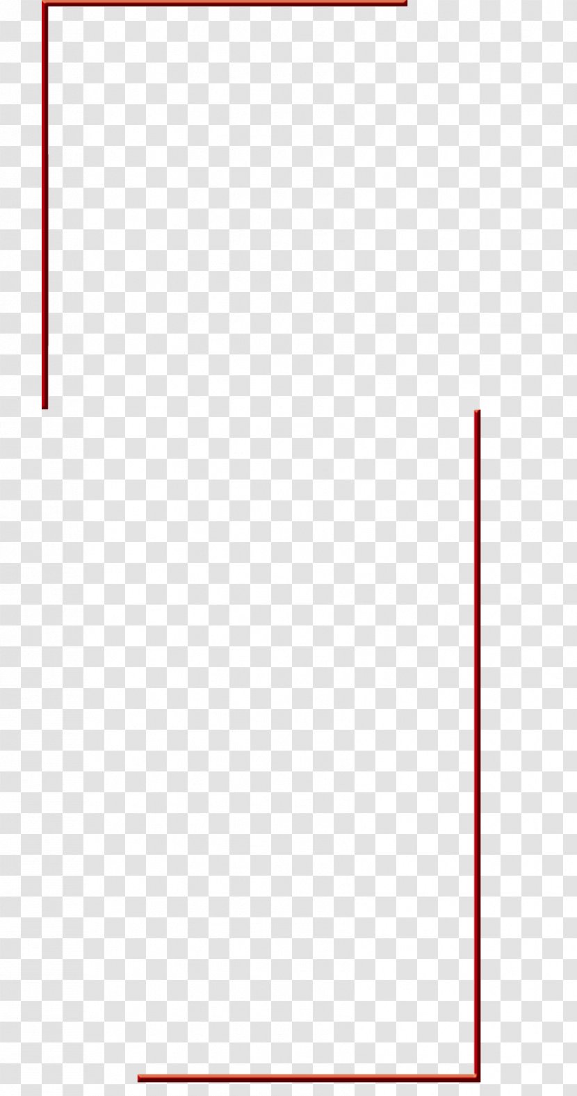 Red Rectangle Line Pattern - Text - Point Transparent PNG