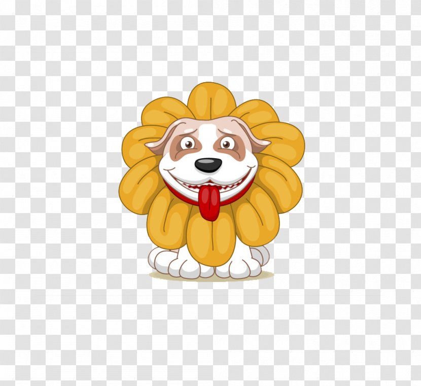 Euclidean Vector Carnival Disguise Icon - Sunflower Dog Material Transparent PNG