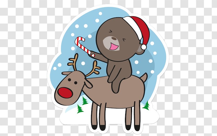 Reindeer Christmas Ornament Cattle Horse Clip Art - Deer Transparent PNG