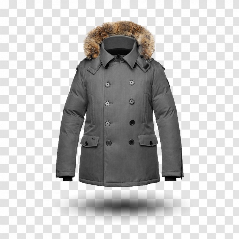 Pea Coat Canada Jacket Parka - Zipper - Winter Transparent PNG