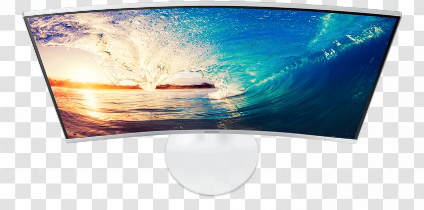 Computer Monitors Samsung LED-backlit LCD Curved Screen 1080p - Liquidcrystal Display Transparent PNG