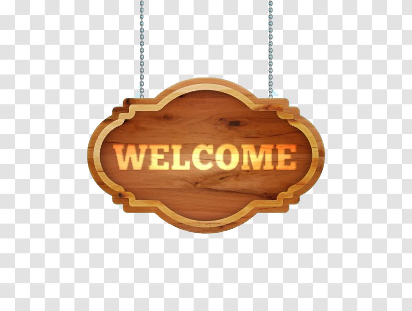 Download Computer File - Signage - Welcome Tag Transparent PNG