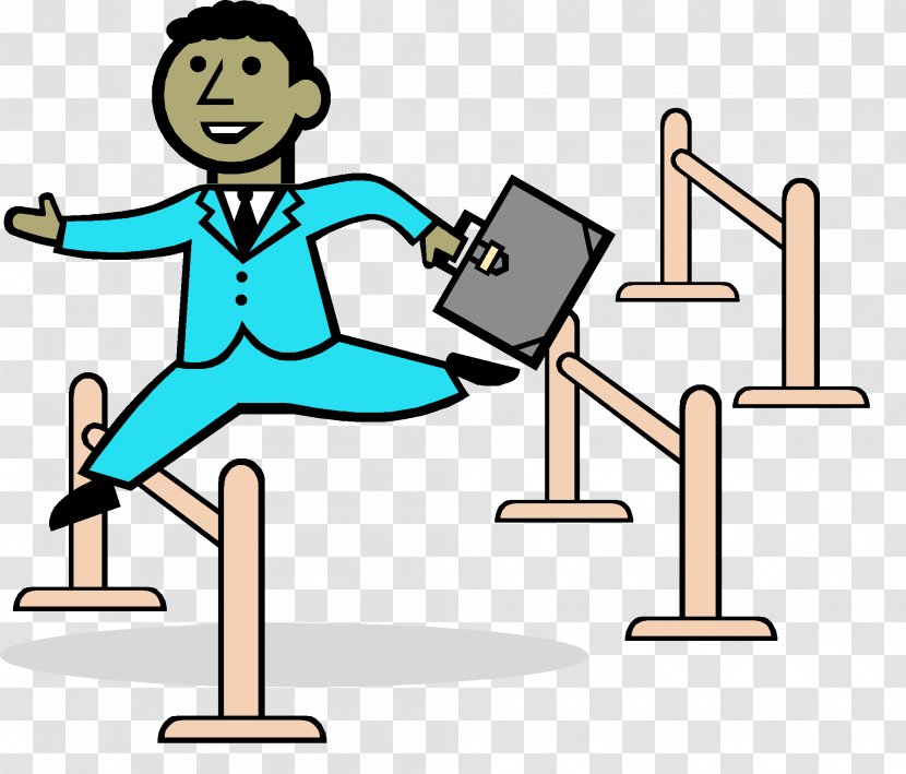 Person Cartoon - Executive - Jumping Balance Transparent PNG