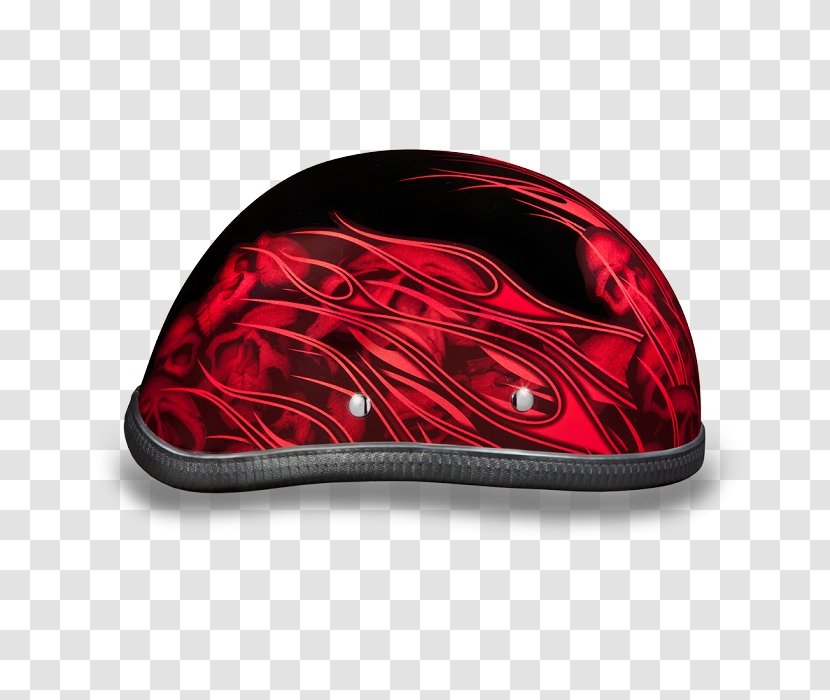 Bicycle Helmets Automotive Lighting Tail & Brake Light Personal Protective Equipment - Helmet - Flame Skull Pursuit Transparent PNG