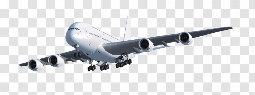 Airbus A380 Airplane Clip Art Transparent PNG