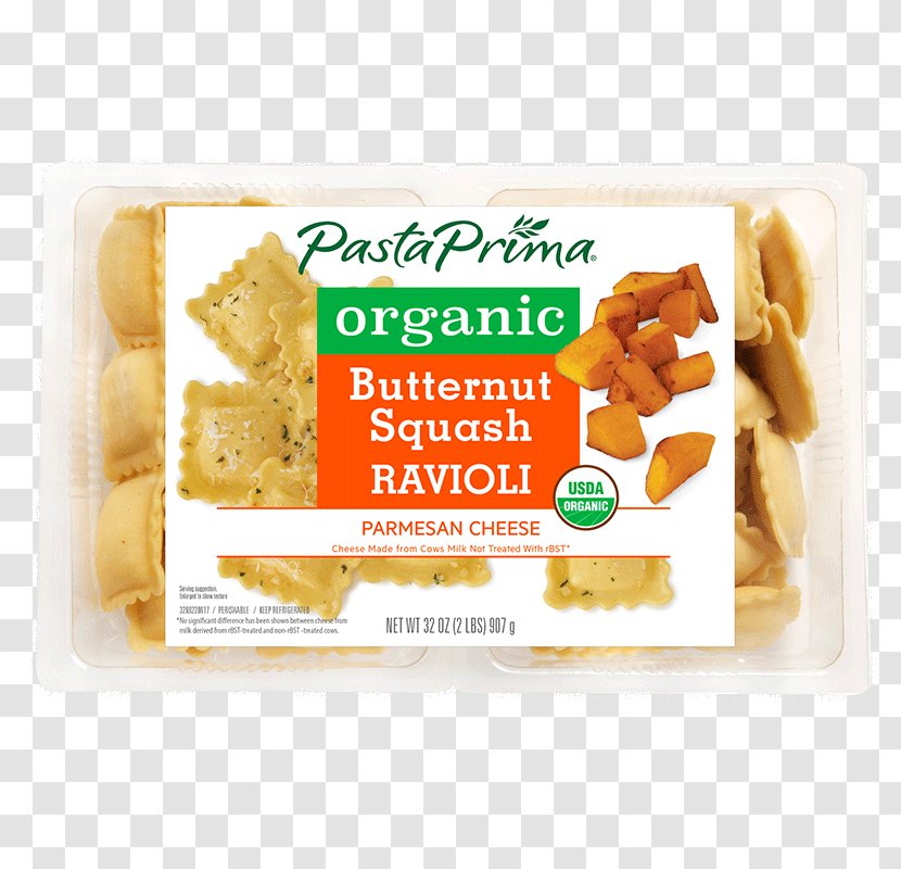Ravioli Pasta Organic Food Vegetarian Cuisine Butternut Squash - Sauce - Pumpkin Transparent PNG