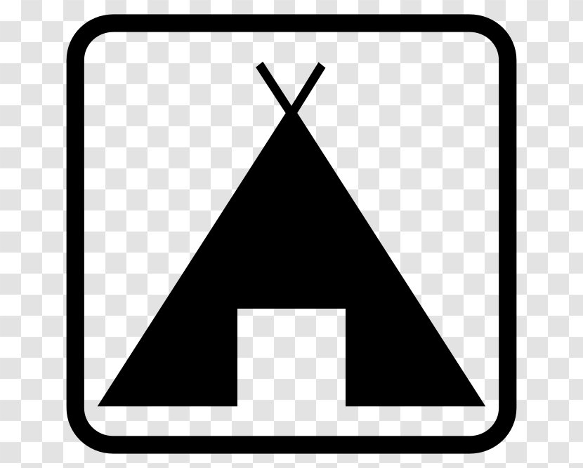 Camping Campsite Tent Symbol Clip Art - Area - Hand Drawn Transparent PNG