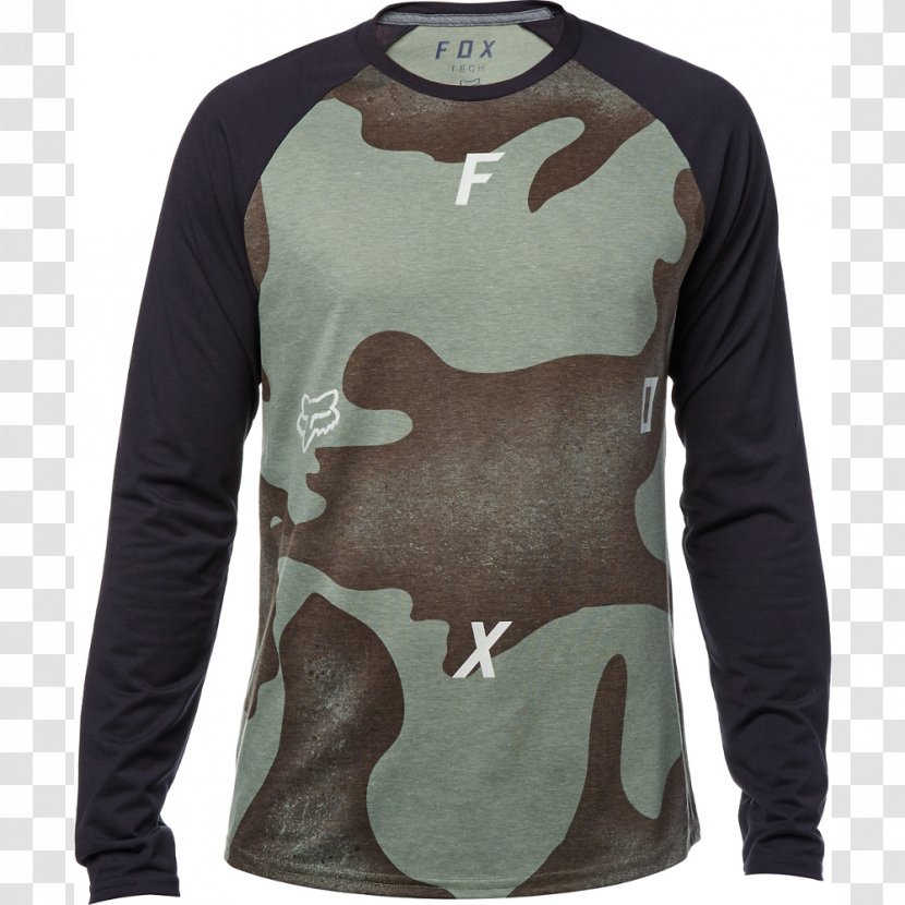 T-shirt Clothing Sleeve Fox Racing - Tshirt Transparent PNG