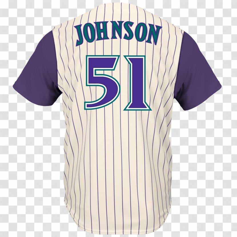 Arizona Diamondbacks Cooperstown Jersey Majestic Athletic Baseball Uniform - Shirt Transparent PNG