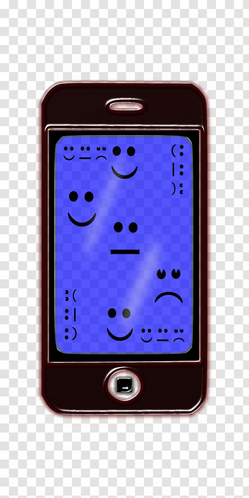 Feature Phone Telephone Mobile Technology Illustration - Electronic Device - Expression Transparent PNG